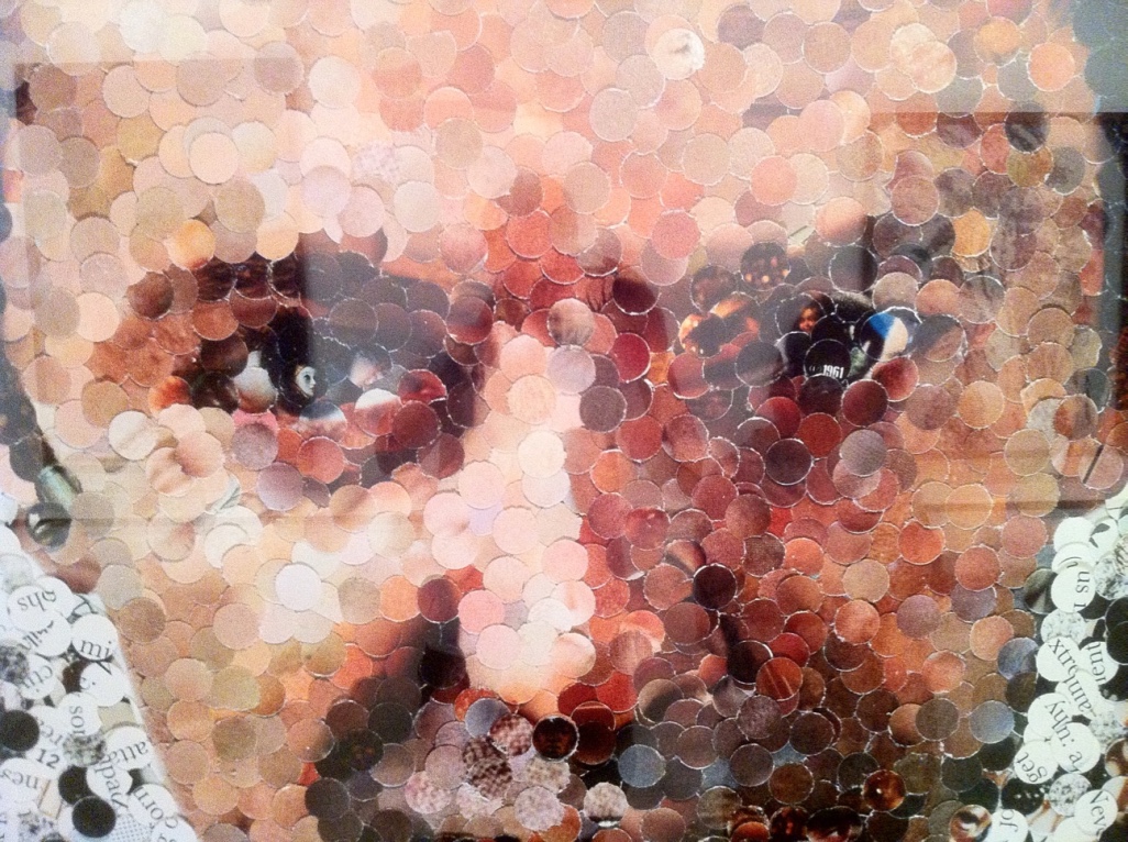 A video of my visit to Vik Muniz’s exhibition “Portraits of Garbage”